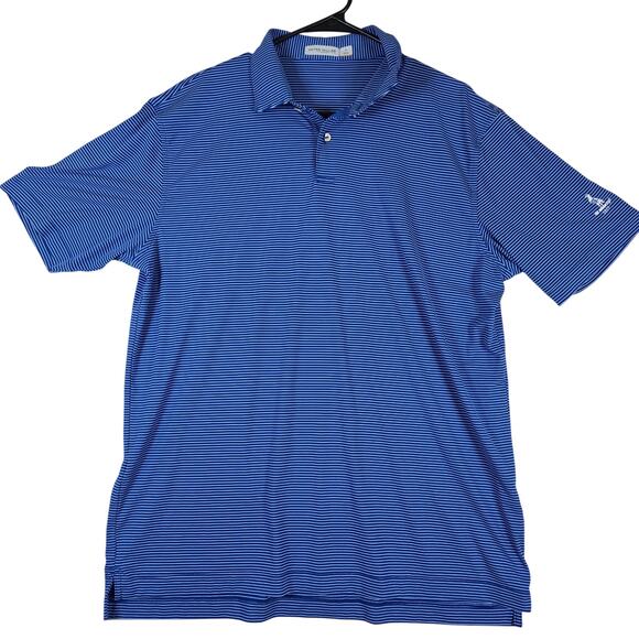 Peter Millar Other - Peter Millar Featherweight Polo Short Sleeve Shirt Mens Large Moisture Wick 0843